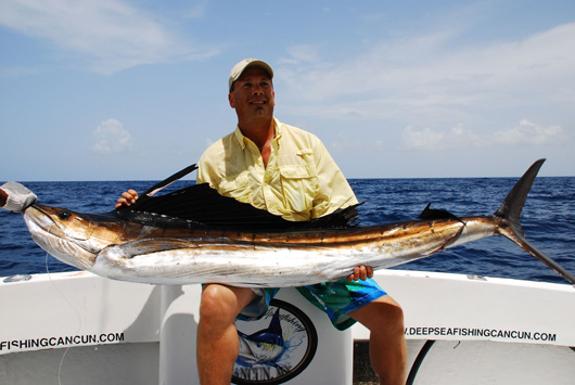 Cancun sailfish fishing